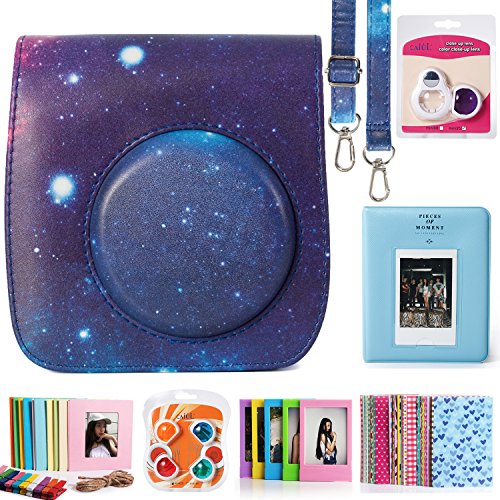 CAIUL Camera Accessories Bundle Compatible with Fujifilm Instax Mini 25 26, Galaxy