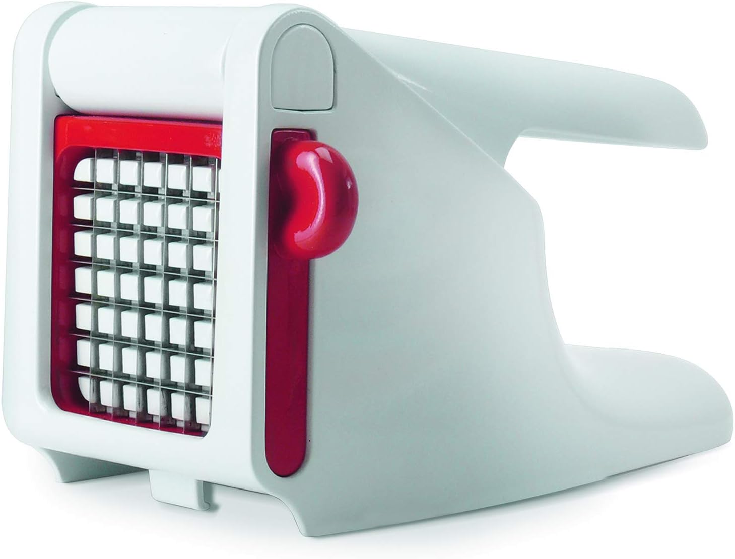 Coupe-Frites 2 Grilles 24cm Rouge Paris Prix - Neuf, Dimensions 24.5x9.5x10.5 Cm