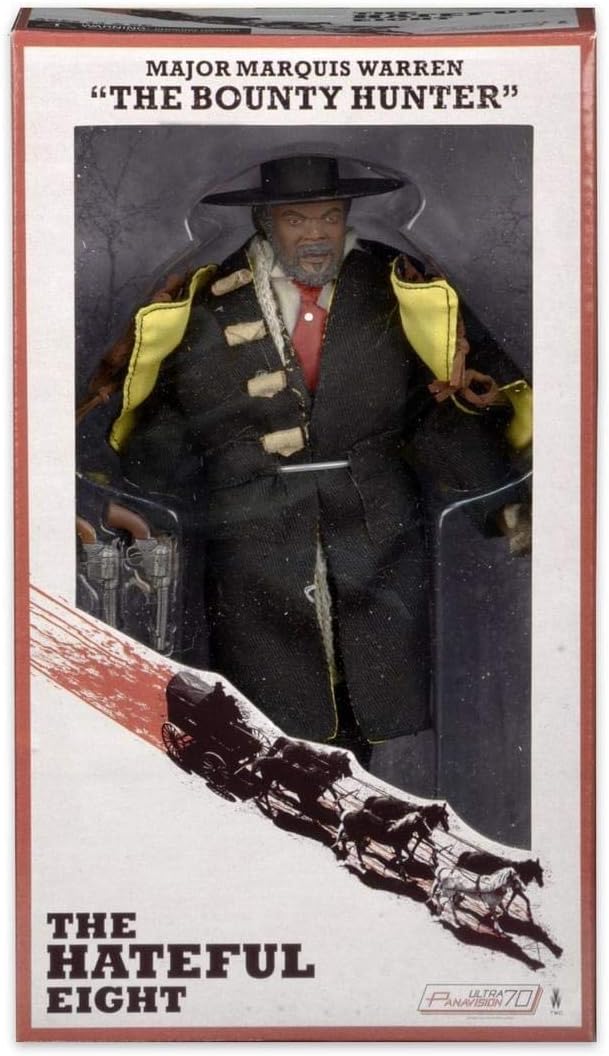 Hateful Eight 14934 The Clothed Major Marquis Warren Samuel L Jackson Figure