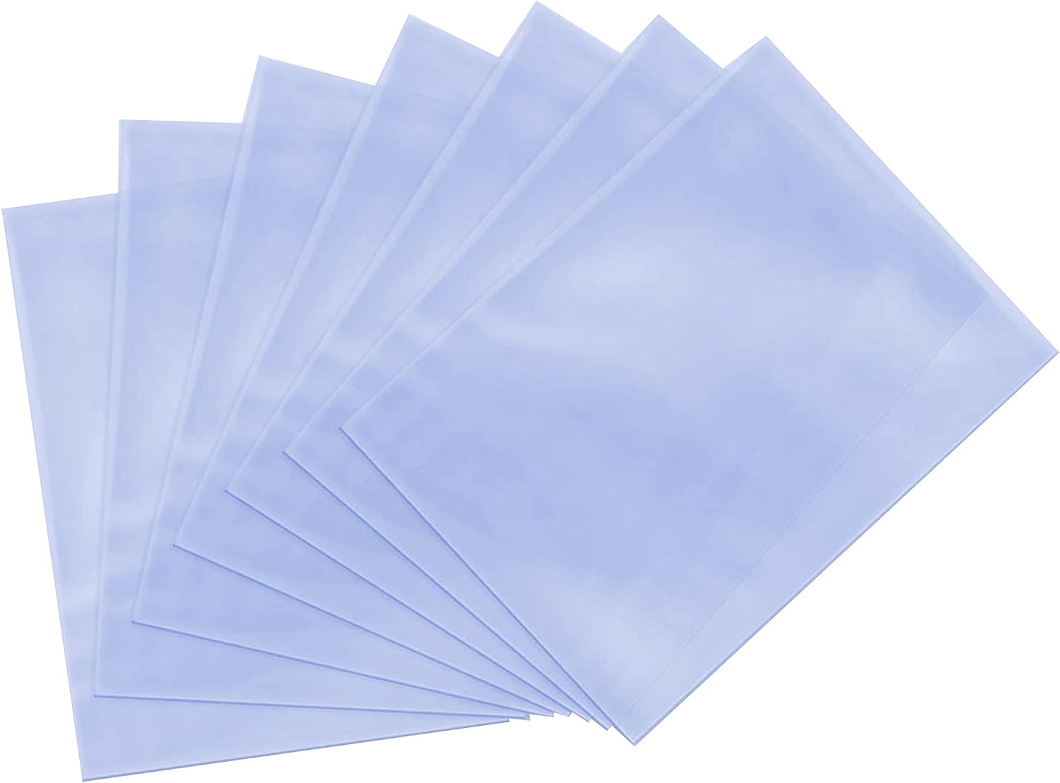 Mandala Crafts 6x6 Inches Clear Heat Shrink Wrap Bags for Soap Packaging