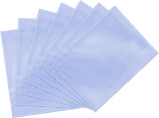 Plastic Shrink Wrap Bags for Soaps Shoes Gift Baskets – Clear Heat Shrink Wrap Bags for Bath Bombs CD Books Candles Heat Shrink Packaging by Mandala Crafts 100 PCs 9 X 14 Inches