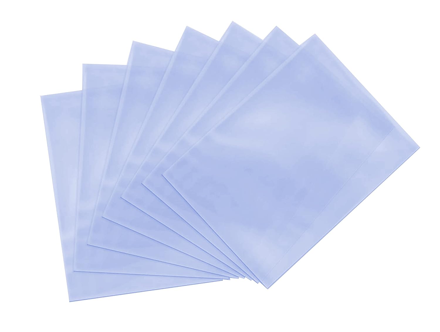 Mandala Crafts 14x18 Inches Large Clear Shrink Wrap Bags for Raffle Gift Baskets - 100 PVC Heat Shrink Bags Plastic Heat Shrinkable Film Pouches for Shoes Books Tumblers Boxes