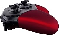 Vista 6 de eXtremeRate Red Replacement Handle Grips for Nintendo Switch Pro Controller, Soft Touch DIY Hand Grip Shell for Nintendo Switch Pro - Controller NOT