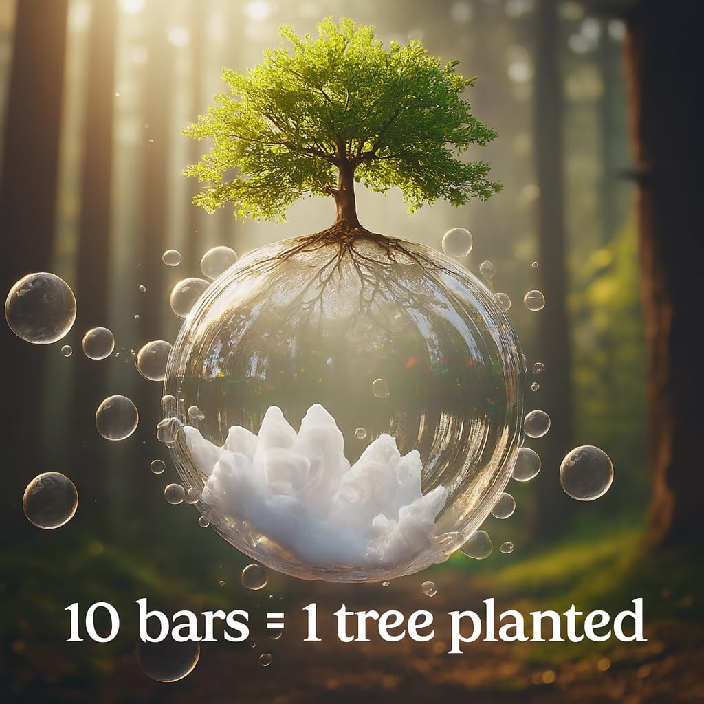 Organic Soap Bar – Natural Exfoliating Cleanser Hydrates & Unclogs Pores – Gentle Skincare for Sensitive Skin (Calendula) - Image 6