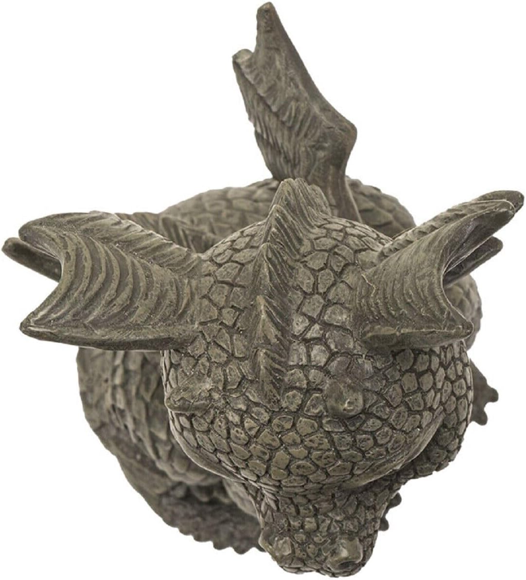 Pacific Trading Small Garden Dragon Figurine 5 Inch Gray