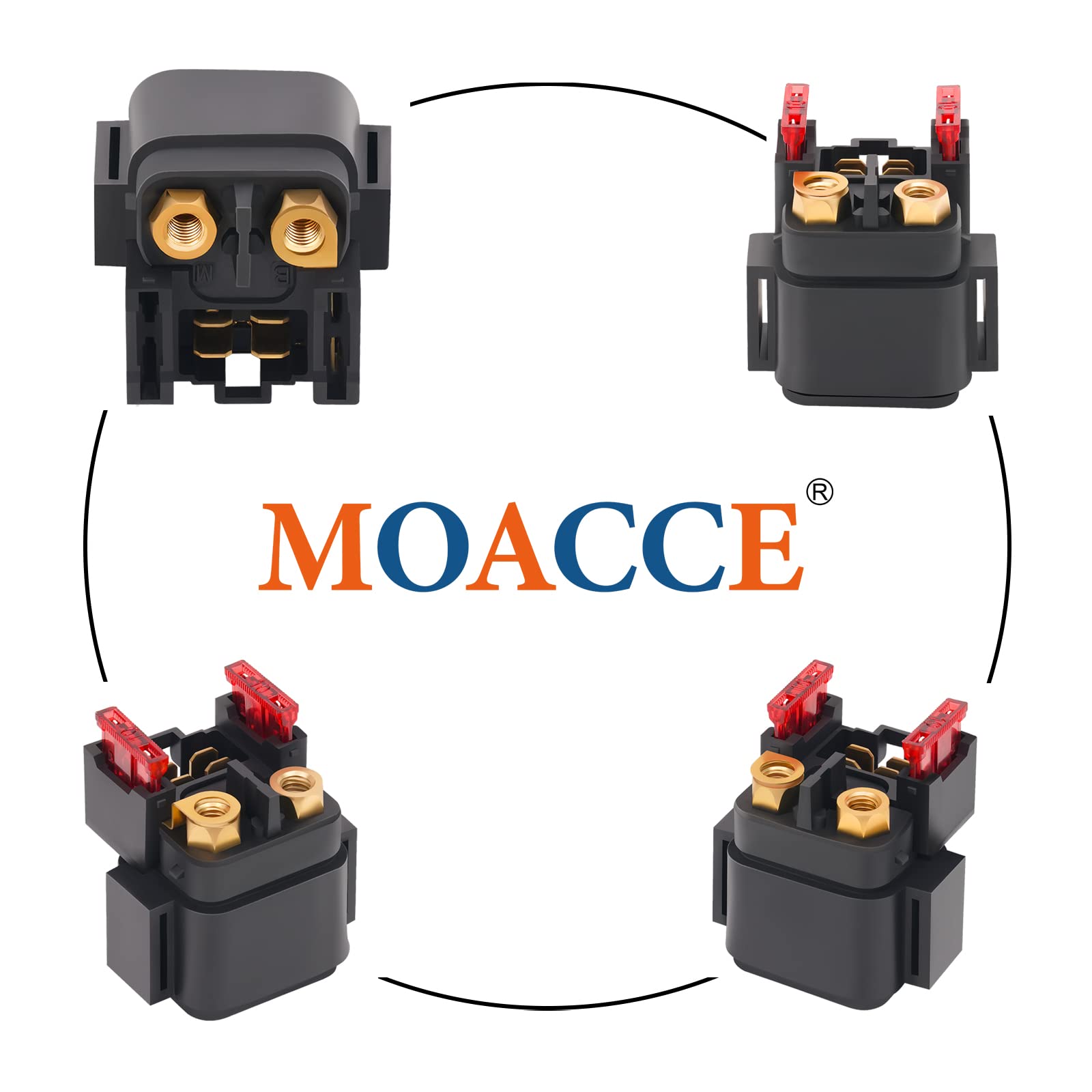 Amazon | バイク オートバイ用 スターター リレー ソレノイド セル