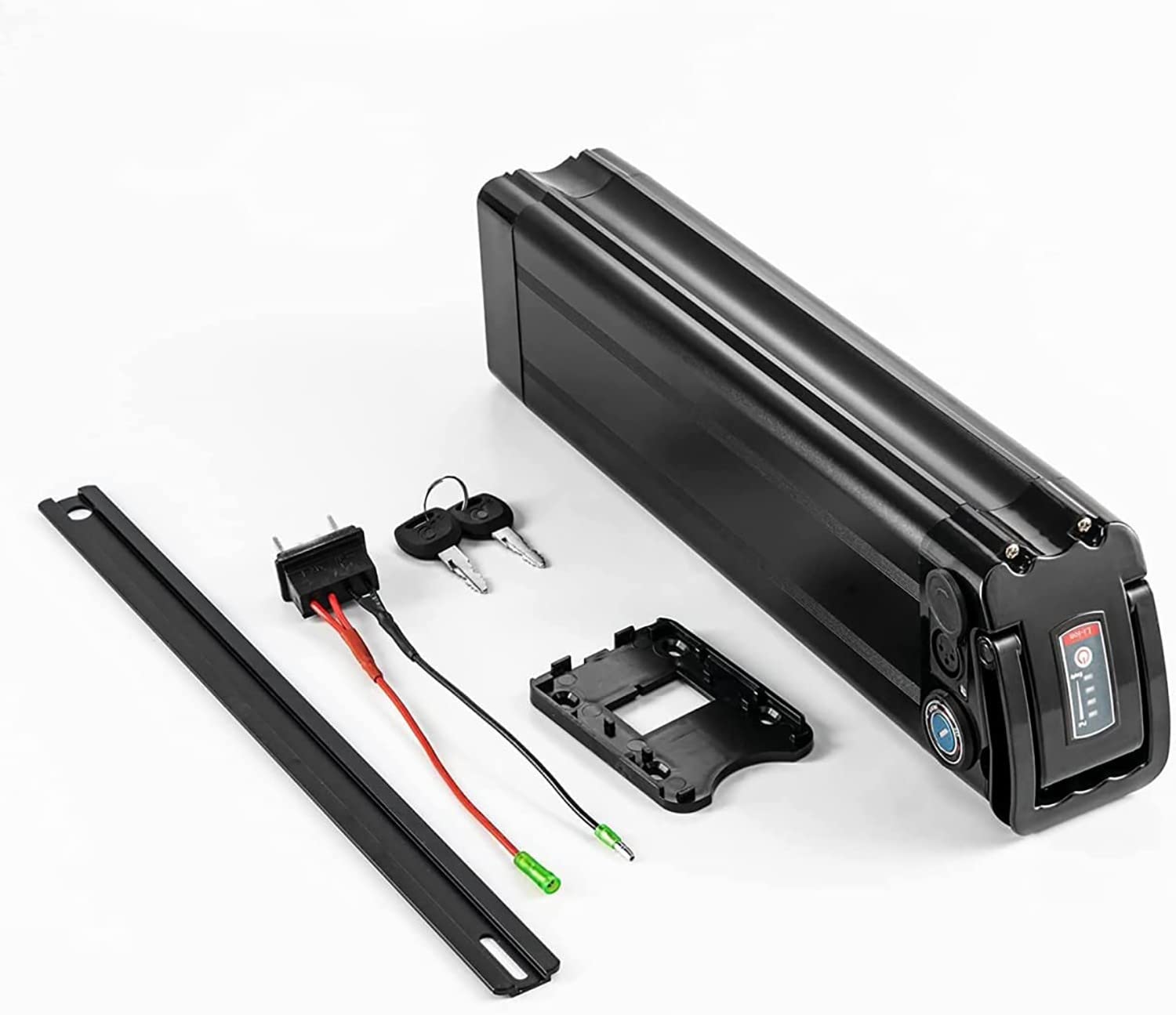 Batteria Per Bici Elettrica 48V 8AH 10AH 12AH 12.5AH 15AH 18AH 20AH, Per Moto/Scooter Elettrico, Pesce D'argento, Involucro In Alluminio Con BMS 48V,12AH