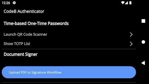 CodeB Authenticator