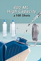 Vista 1 de Pistola de agua para adulto, paquete de 2 pistolas de juguete para verano, piscina, fiesta, disparo de agua, 13.5 fl oz