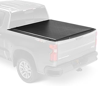 Gator ETX Soft Roll Up Truck Bed Tonneau Cover | 137245 | Fits 2019 - 2025 Chevy/GMC Silverado/Sierra, works w/ MultiPro/Flex tailgate 5' 10