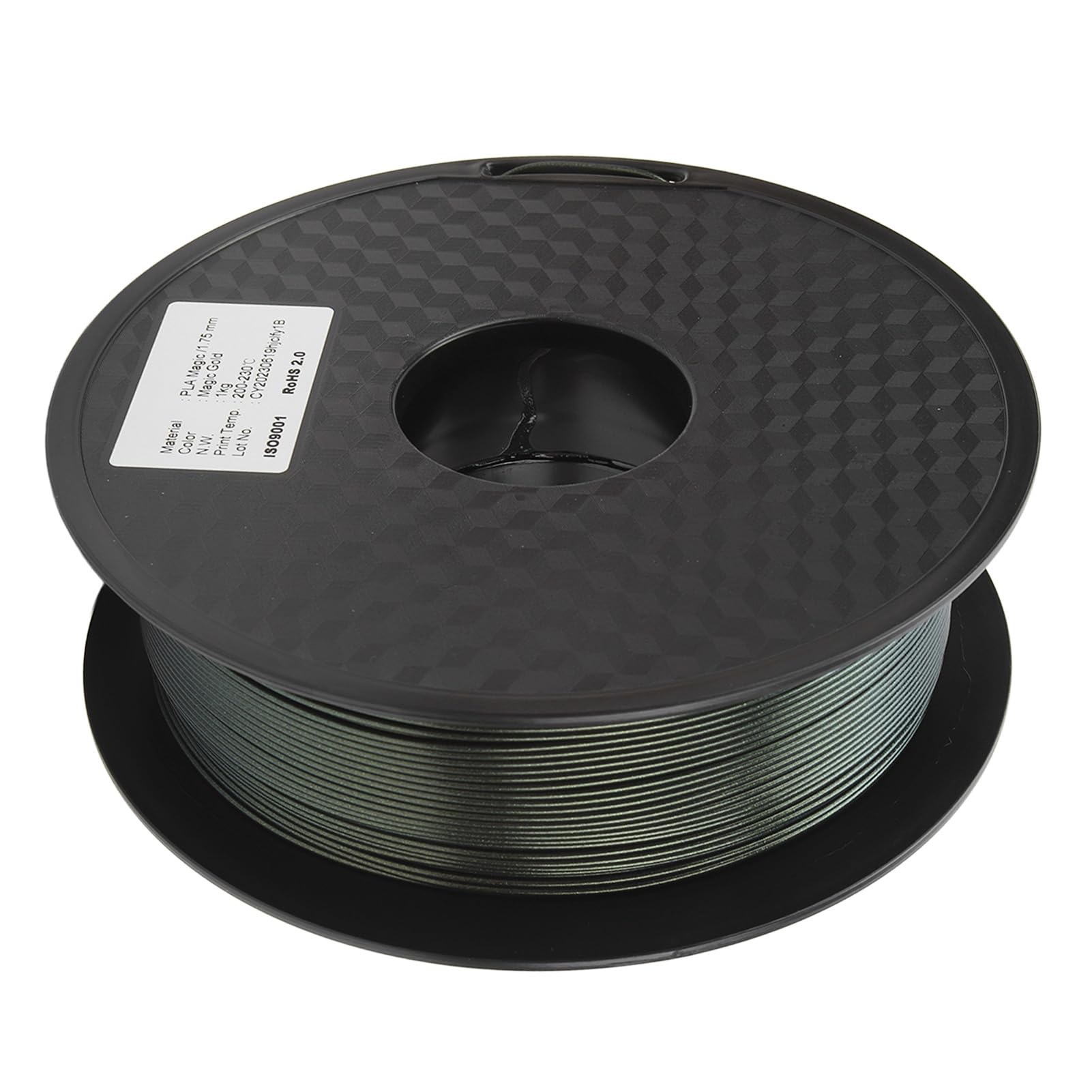 Złoty, Błyszczący Filament Do Druku 3d, Materiał Pla O Grubości 1,75 Mm, Odporny Na Warunki Atmosferyczne I Uderzenia, Płynny Druk W Temperaturze 200–230°c