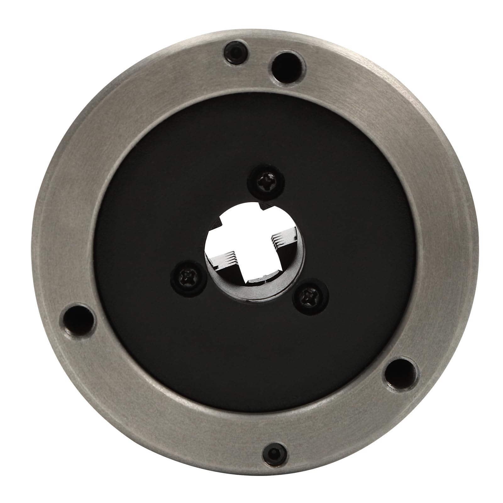Mandrino autocentrante a 4 ganasce, dispositivi compatibili, tornio per mandrino, fresatura, foratura, tornio (100 mm)