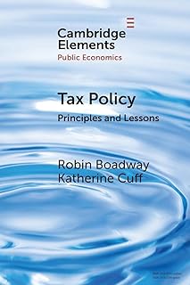 Tax Policy (Elements in Public Economics)