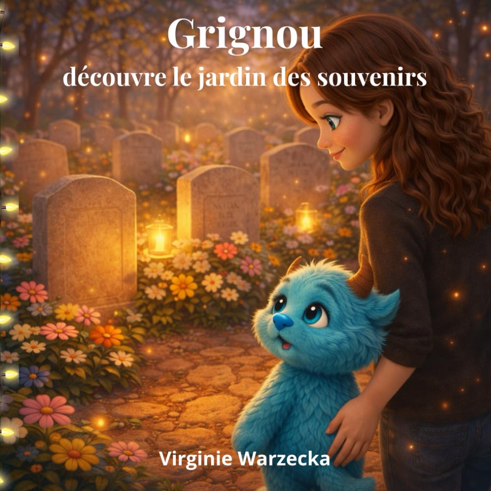 Grignou découvre le jardin des souvenirs: Un livre pour parler du deuil aux enfants avec douceur (Les aventures de Grignou)