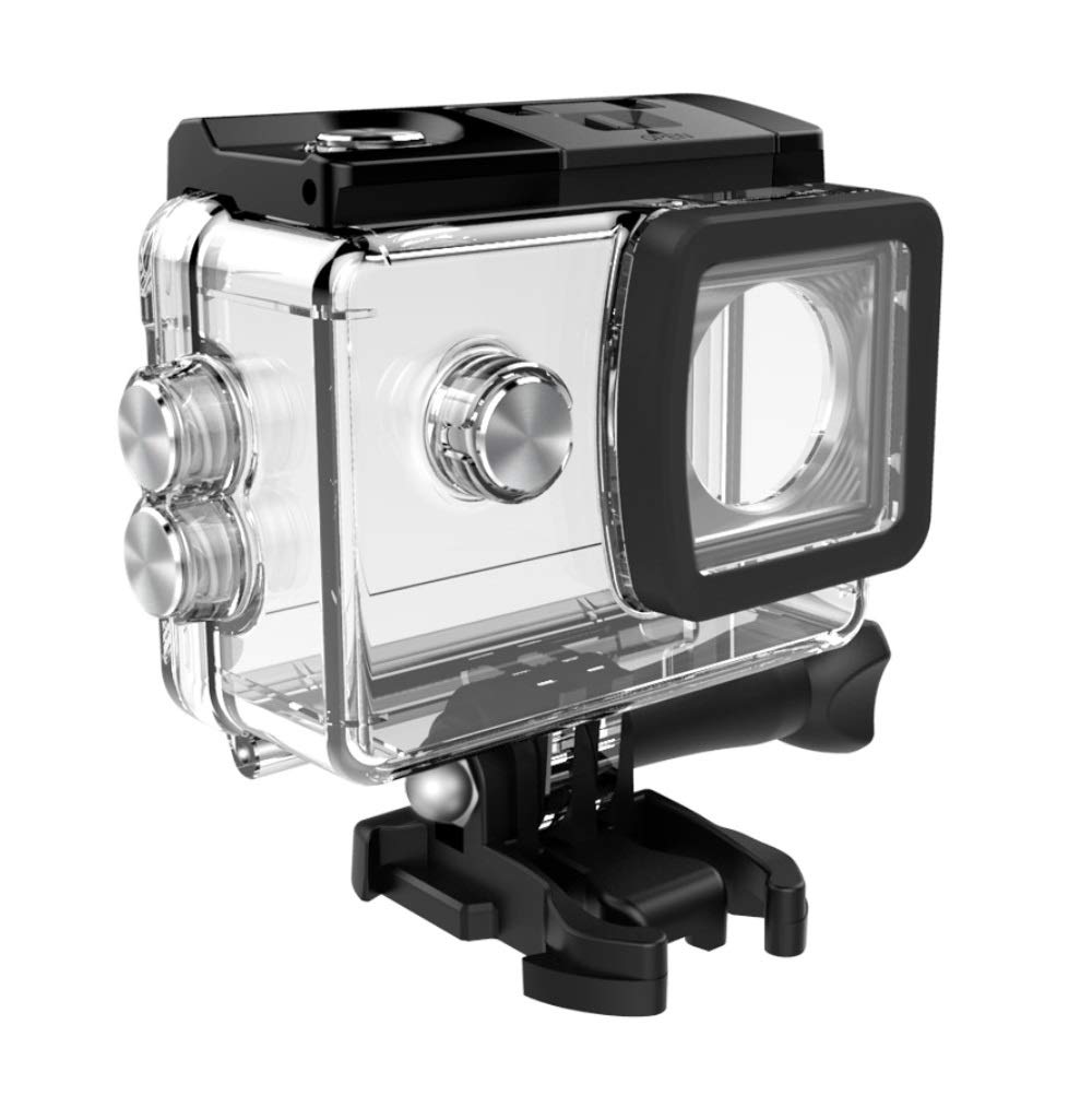 SJCAM SJ5000 Serisi Uyumlu Su Geçirmez Kılıf 30 Metre Dalış Koruma Montaj Şeffaf Housing