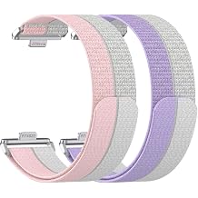 Nylon Sport Watch Bands Compatible with Huawei Watch Fit 5/5 Pro/4/4Pro/3