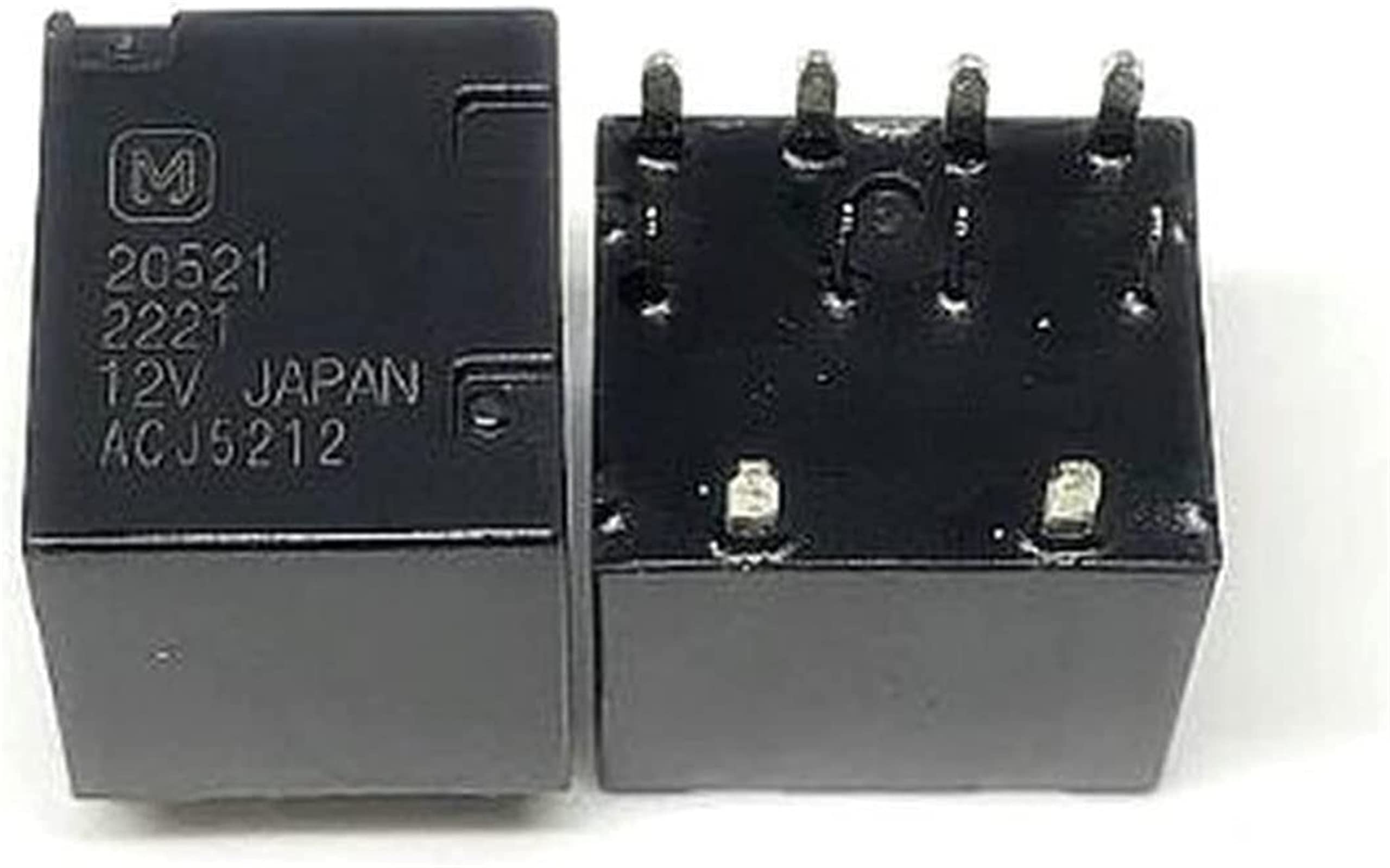 LKPEHTAGN Relay 1/5PCS ACJ5212 ACJ5112 12V 10PIN 12VDC Automotive