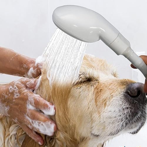 Miniatura 3 de Manguera de pulverización de fregadero de 6.56 pies, rociador portátil para grifo de fregadero con 1 desagüe de piso, rociador de champú, manguera