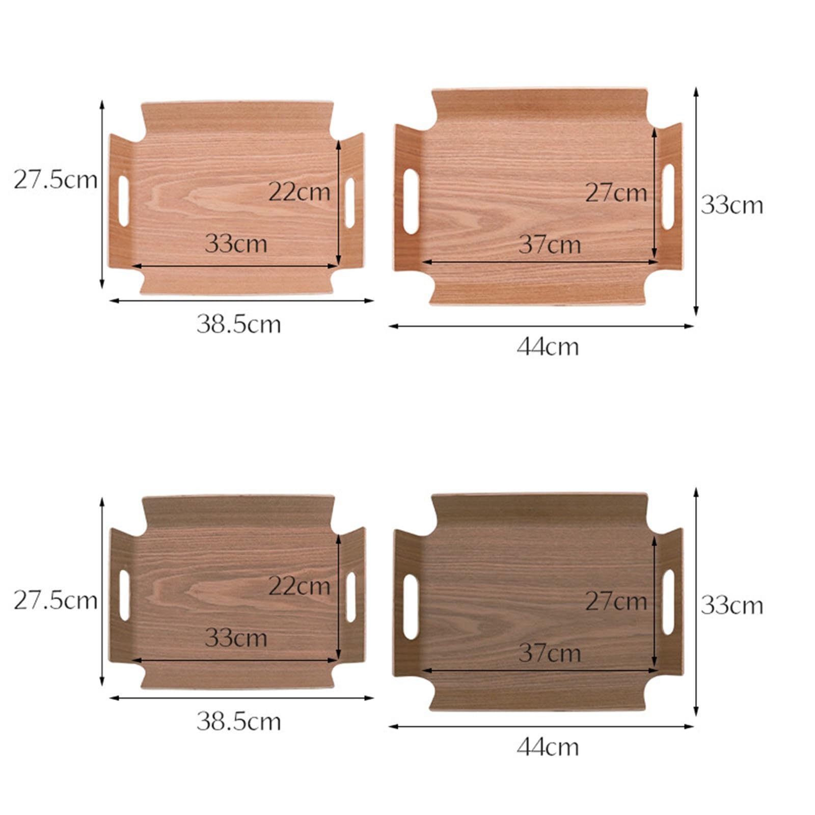 Amazon｜木製トレイ パントレイ木製長方形ペストリーケーキ木製トレイ