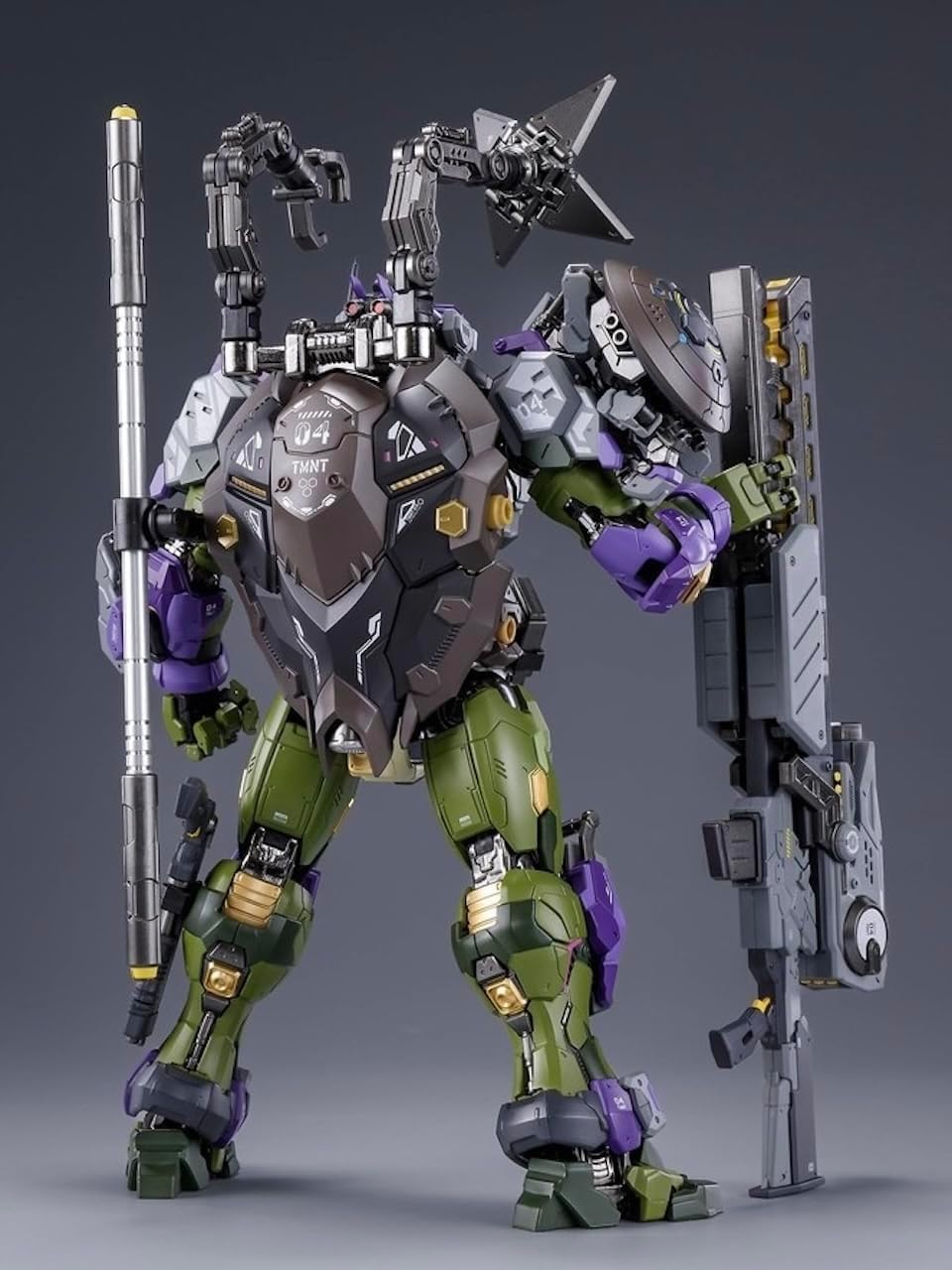 DZHSNWJ HEATBOYS HB0015 Mutant Ninja Turtle Donatello Action Figure New in Stock