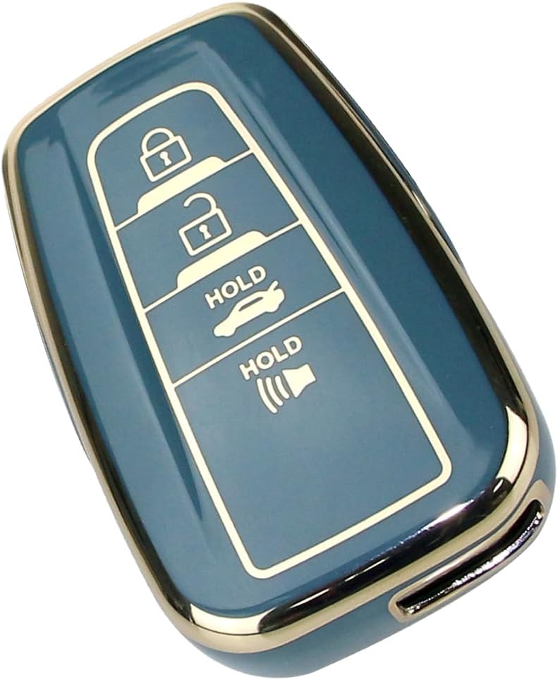 HENGDE for Toyota Key Fob Cover Premium Soft TPU Car Key