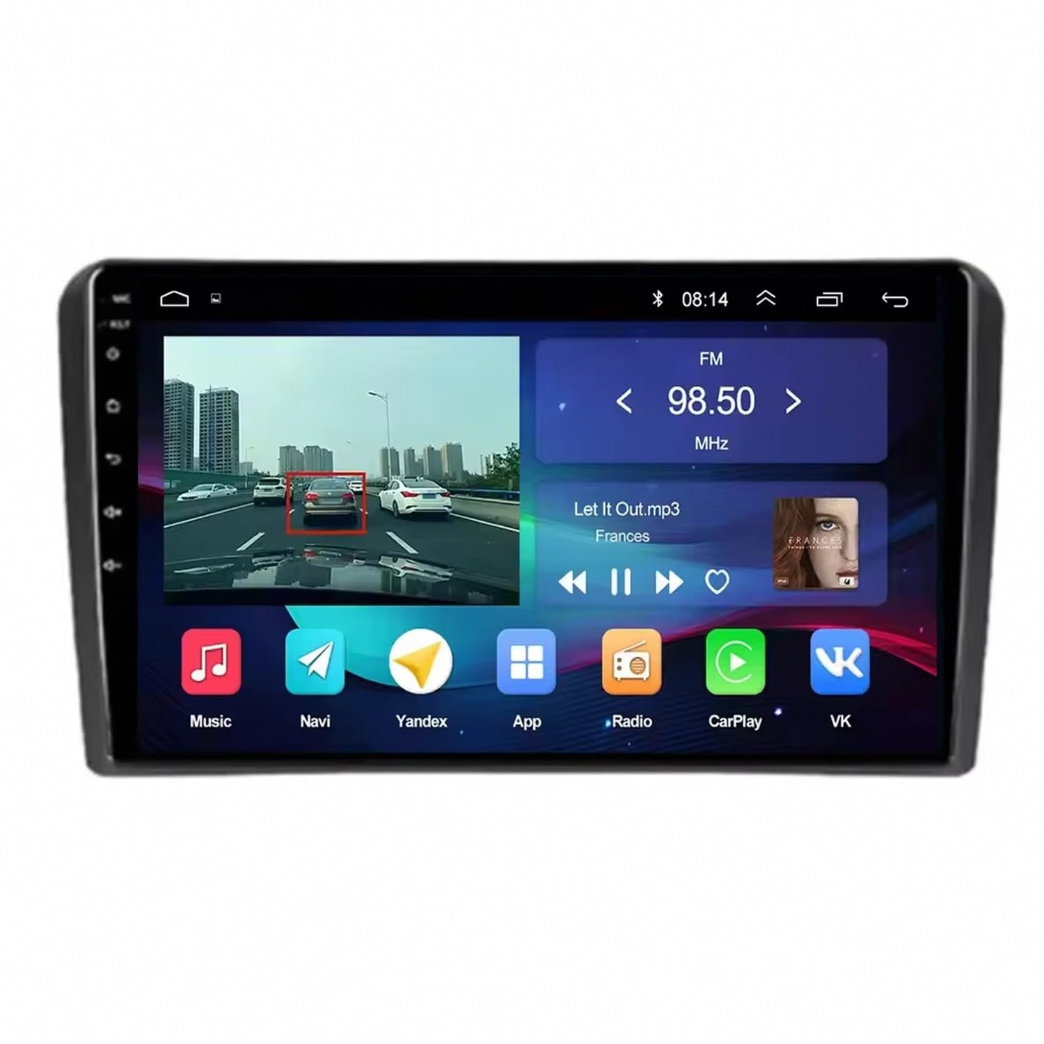 Car Auto Play Auto Stereo Car dla Benz V-Class W639 Vito Viano 2006-2014 Przenośny Ekran Dotykowy Carplay Z Siri, Bluetooth, Nadajnikiem, Sterowaniem Głosowym, Aktualizacjami Ota, 8 Rdzeń 4G+64G