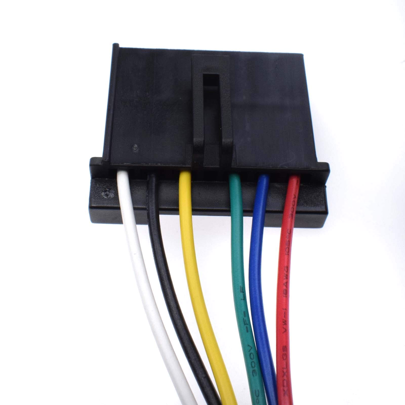 2 Pièces Connecteur Faisceau Câblage Feu Arrière Ford Transit Mk6 Mk7 - 1778452 6 Broches 30cm