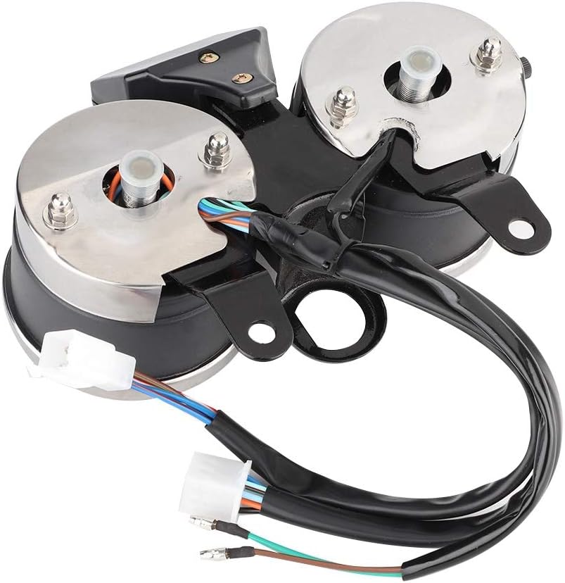 Motorcycle Speedometer Odometer Tachometer Compatible with GN125 Digital Gauge Cluster for Speed Tracking ABS Shell - Display Easy Installation