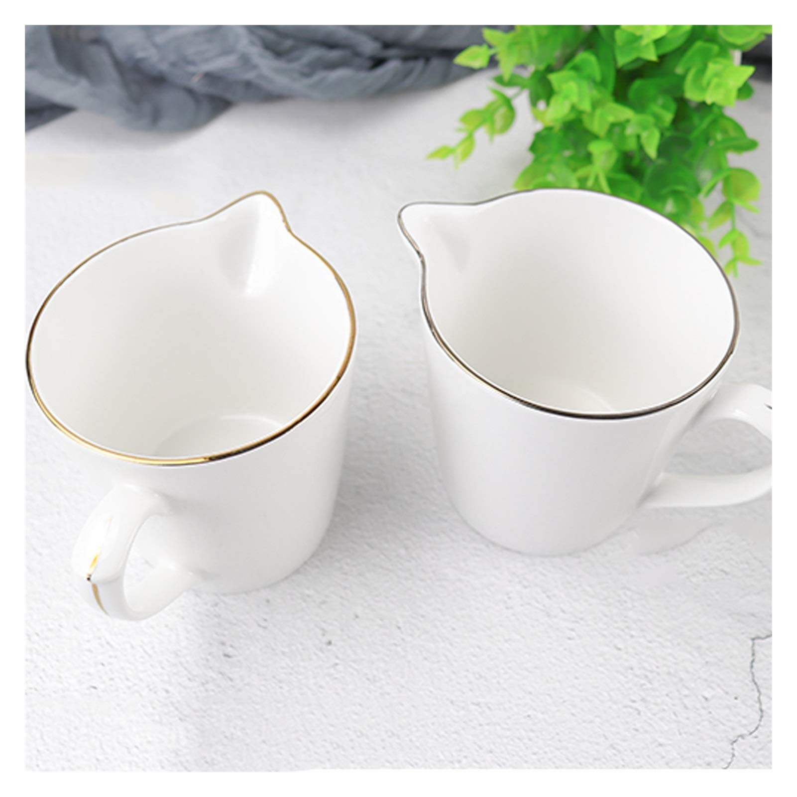 Lattiera/salsiera Pure White Sauce ceramica barca, caffè tazza del latte, Brocca Latte, Bricco del latte, miele Brocca, Bricco del latte, tazza di caffè for casa di supporto salsiera contenitore