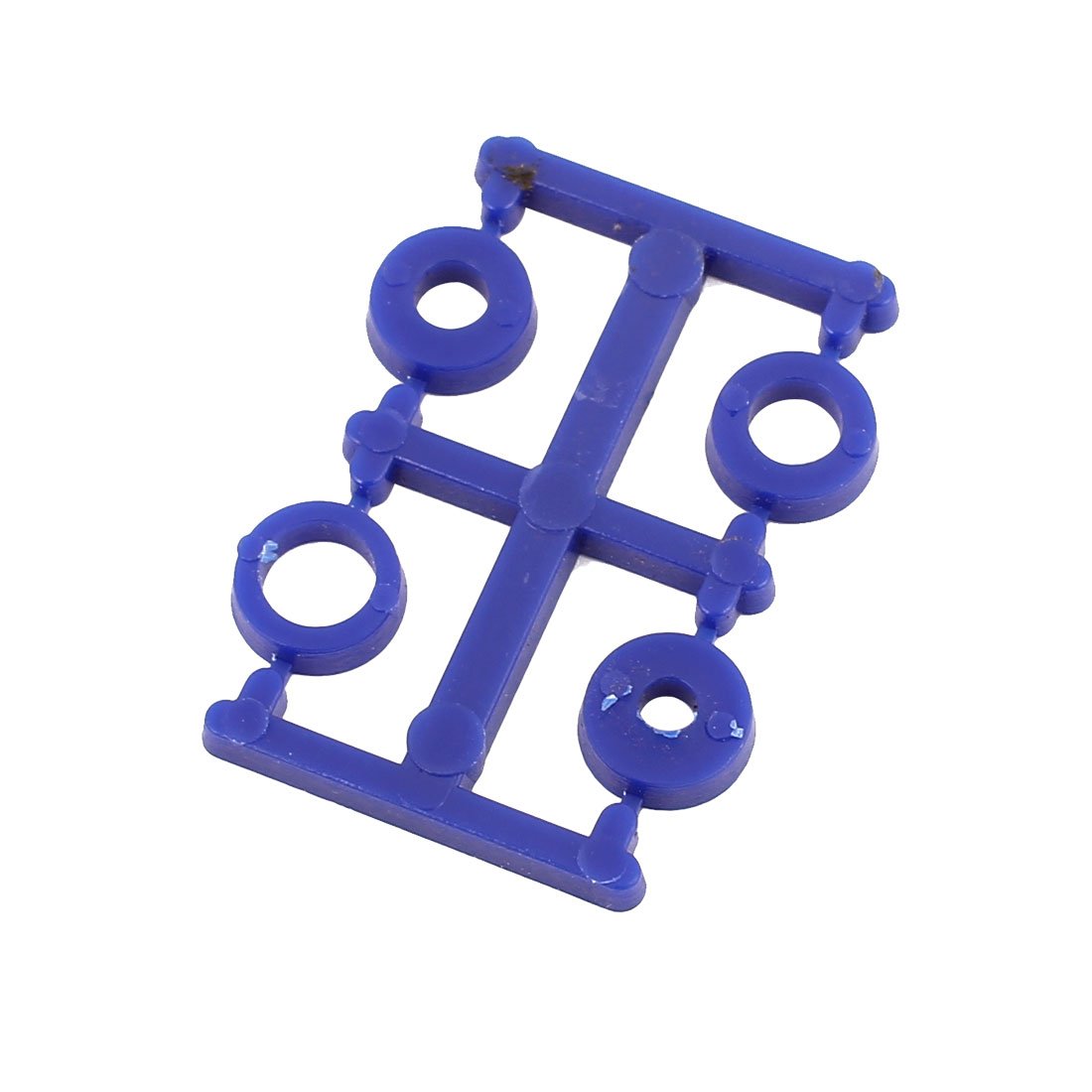 Aexit 6 x Electrical equipment 4.5 Inches 2-Vanes CW Electric RC Aircraft Propeller Blue w Hole Adapter