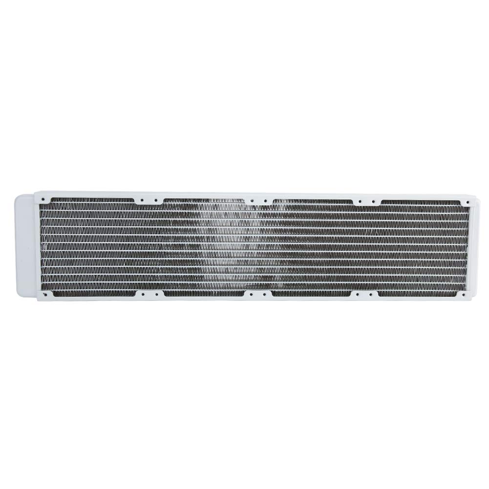 Radiador de Refrigeración por Agua para PC con Disipador de Calor de Cobre para Computadoras y Equipos Industriales Construcción de Latón Duradero de 480 Mm