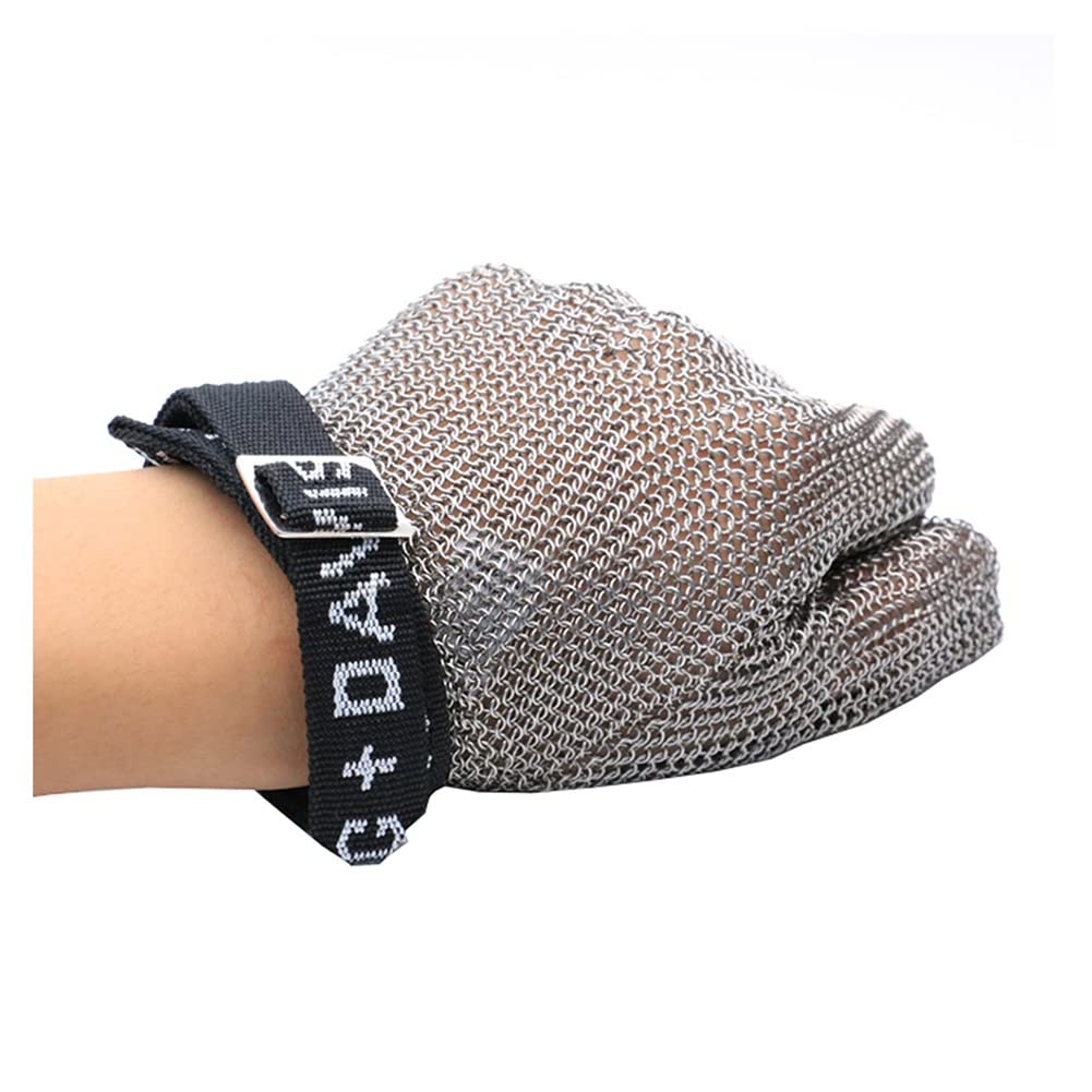Guantes De Alambre De Acero Inoxidable De Metal Corte De Seguridad Y Guantes Resistentes Al Aire Libre Guantes De Jardinería Al Aire Libre 6 Tamaños