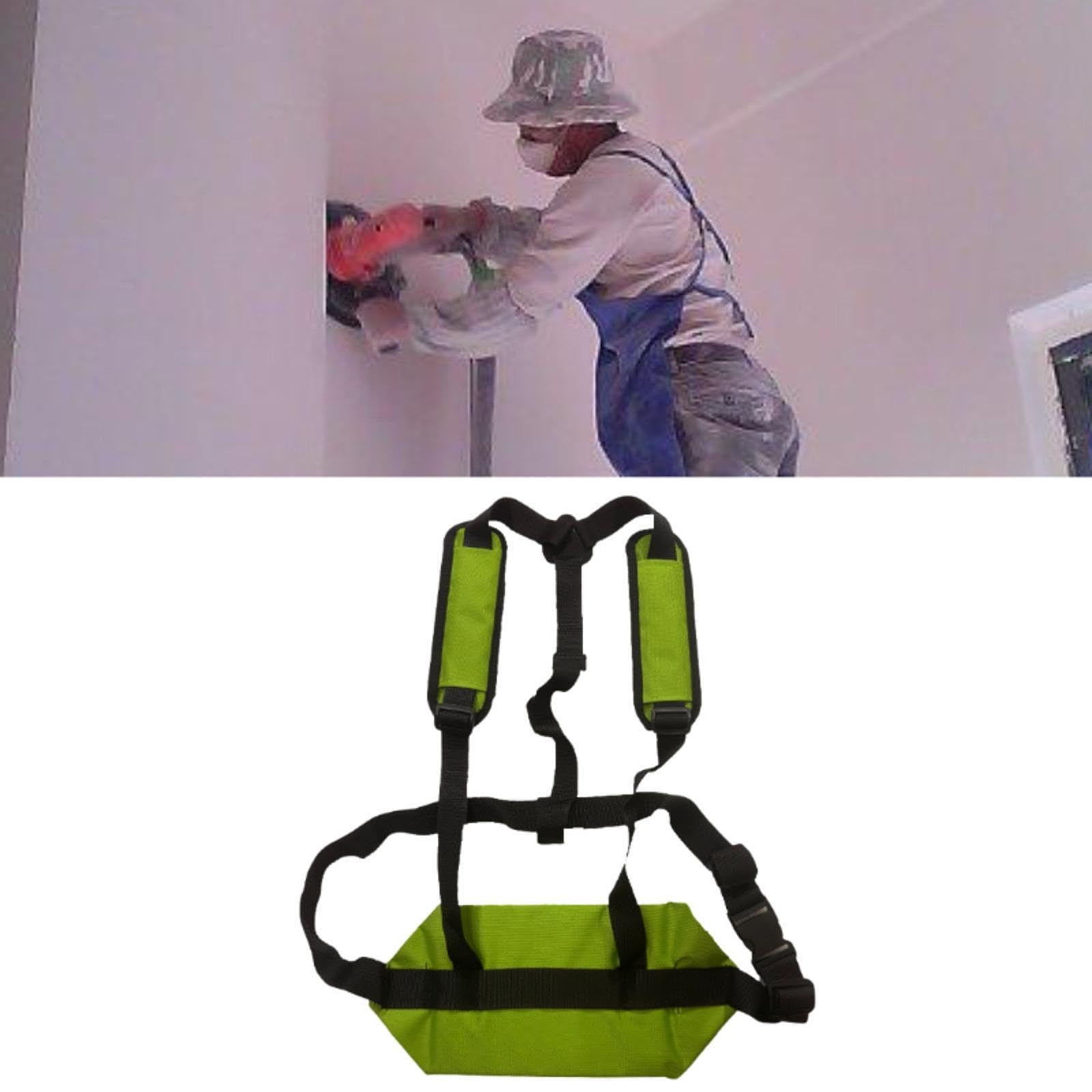Harnais de support pour ponceuse à cloison sèche électrique, sangle de rechange réglable et confortable pour ponceuse murale, bandoulière pour machine