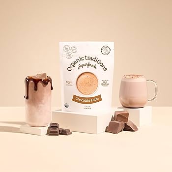 Amazon.com: Organic Traditions Superfood Chocolate Latte – Creamy