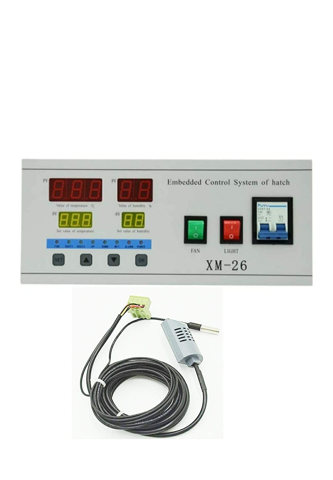 BL Electronics Xm26 Automatic Temperature, Humidity and Egg incubator controller with Sensor set Model Xm-26 (B08R2GM6Q5) Amazon Price History, Amazon Price Tracker