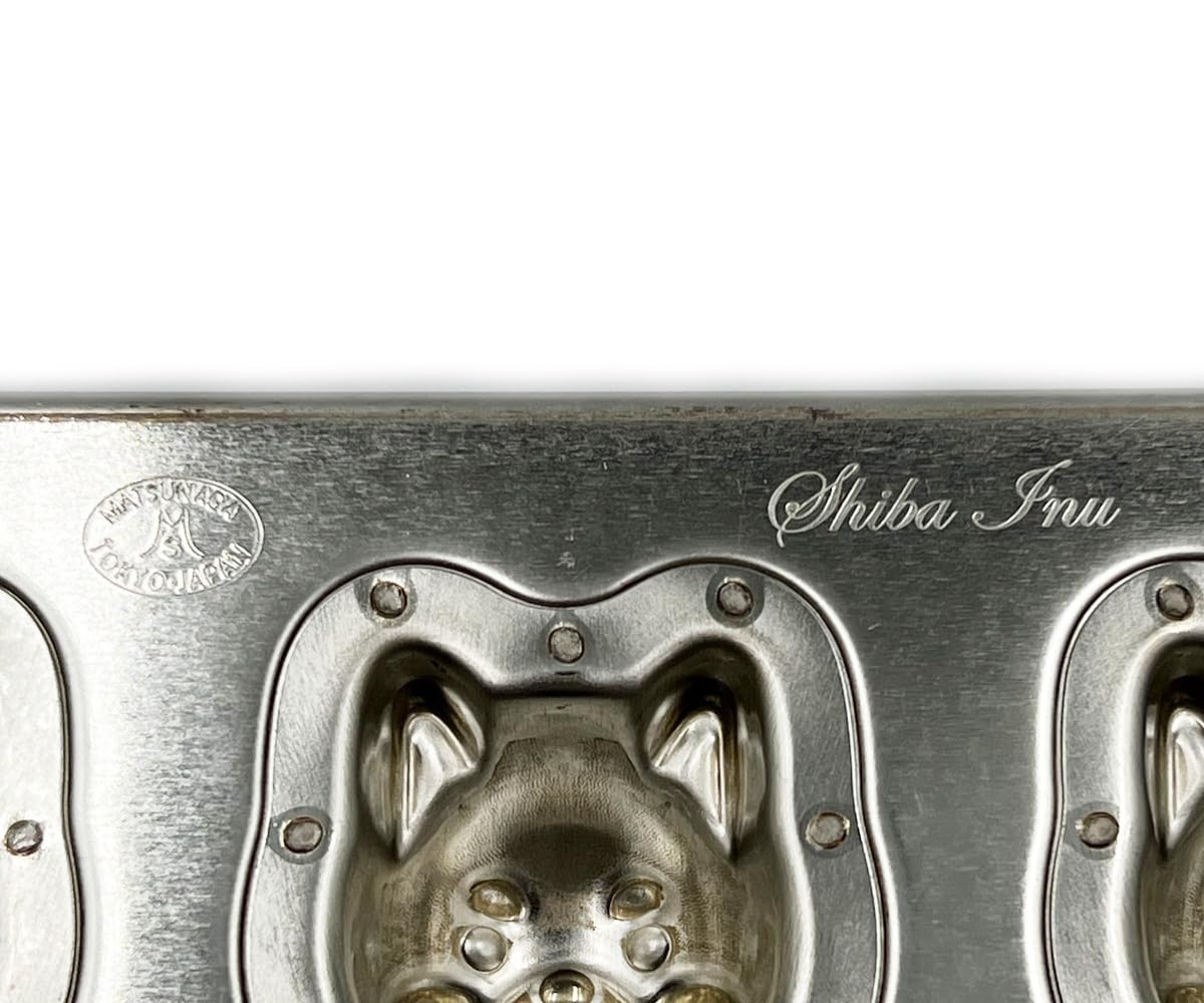 Amazon|松永製作所 シリコン加工 シルバー柴犬のわん吉天板8P Amazon|松永製作所 シリコン加工 シルバー柴犬のわん吉天板8P