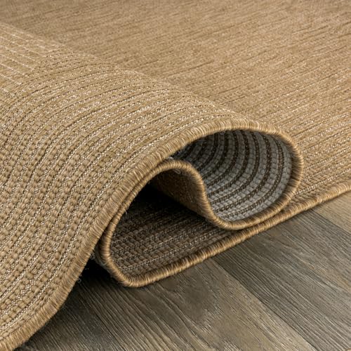 Tapete reversible Rugshop 5' x 7' para interior y exterior miniatura 4