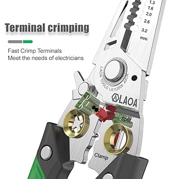 【Nala】Long slit all in one LAOA Wire Stripper Wire Stripper Tool,7-in-1 Multi Function