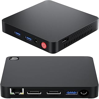 T4 Pro-N3350 Mini Pc/Windows 10/4g Ddr/64g Emmc/2.4g+5.8g Wifi De Banda Dupla/Suporta 4k/Dual HDMI /4 Usb3.0/Bluetooth 4.0,4+64G-EU