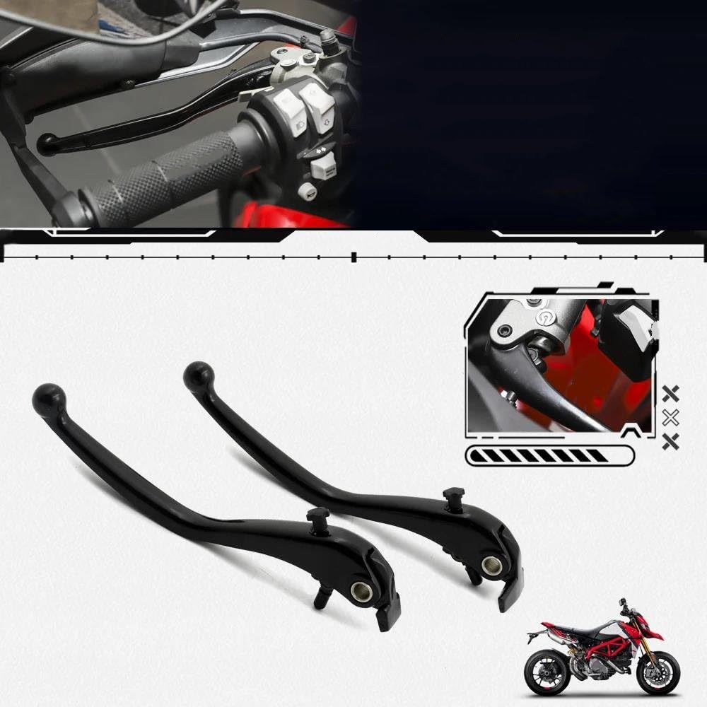 Kupplungshebel Motorrad-Bremshebel Kupplungshebel Für Ducati Für Monster 937/950 1200 1199 1299 959 Für Panigale V4 V2 Für Streetfighter(1 Satz)