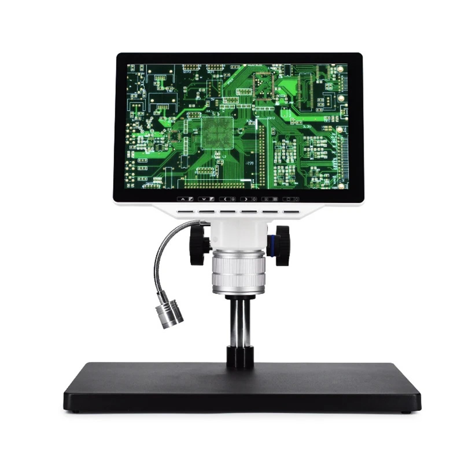 Mikroskop Stereoskopowy Cyfrowy Lcd 7X-45X Z Schermo Hd Da 10,6" E Fotokamera Da 12 Mp - Dla Studentów I Zainteresowanych