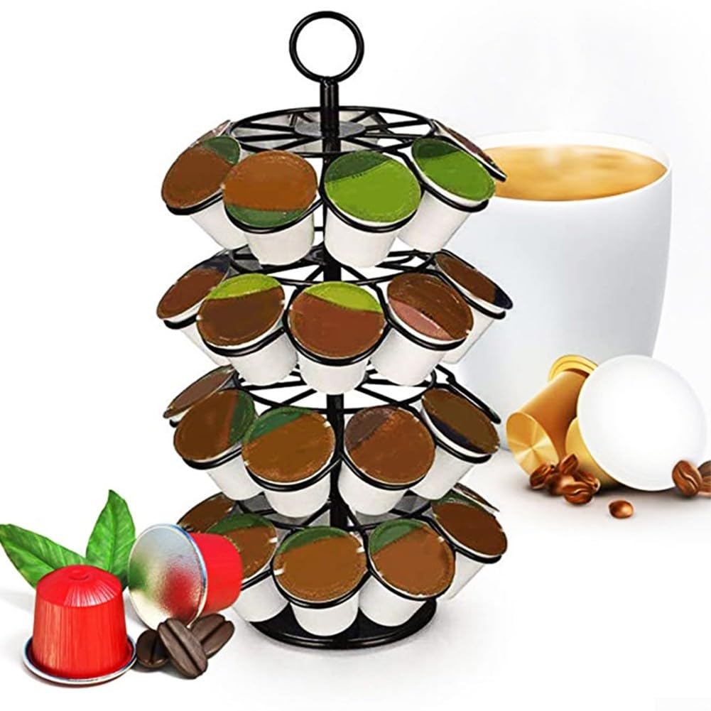 Supporto girevole per cialde espresso 36 slot per cucina girevole