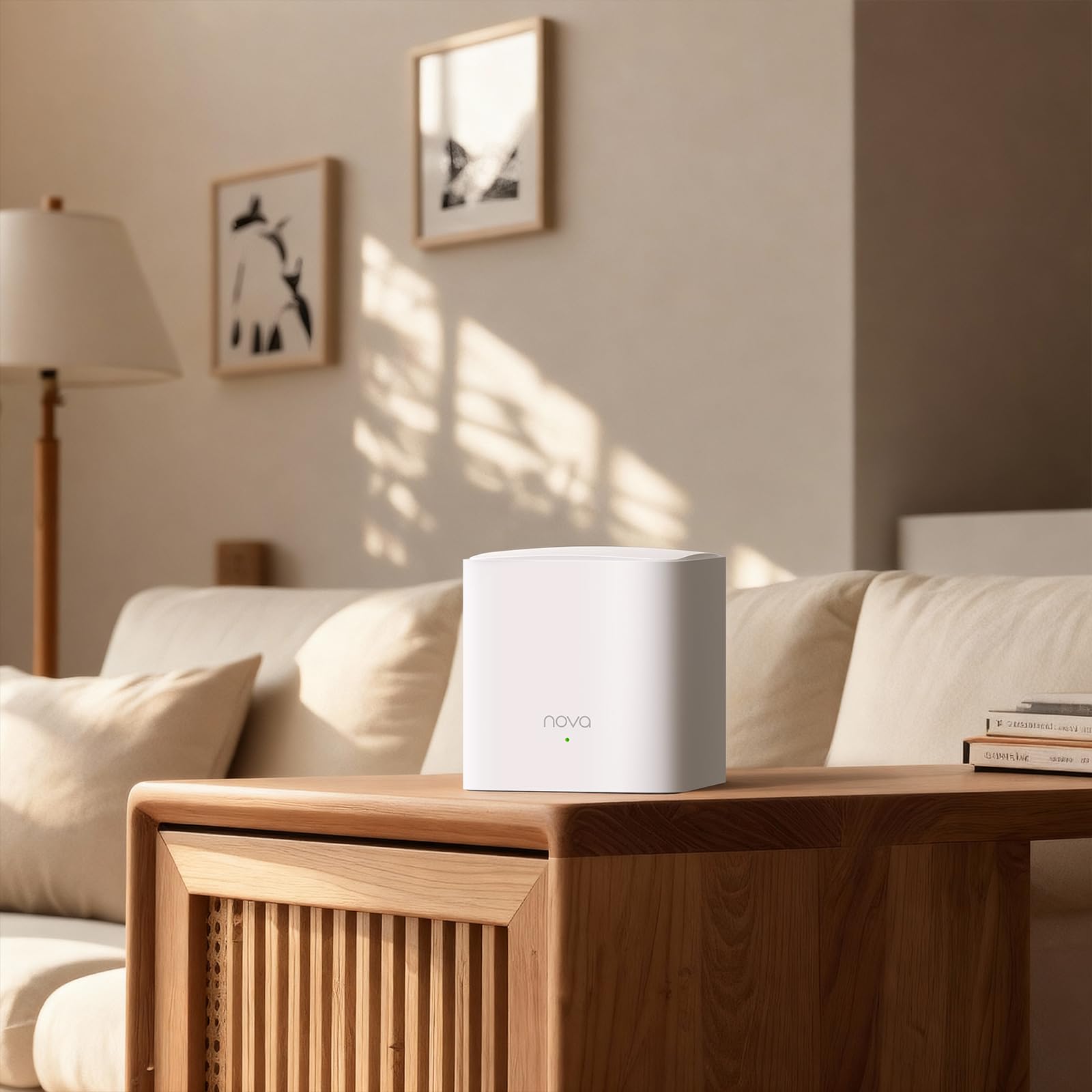 Tenda Nova MW5G Mesh WLAN System - AC1200 Dual Band Mesh Set - empfohlen für Häuser mit 3-4 Schlafzimmern - 6xGigabit Port - Ersetzt Router und Repeater- APP Steuerung - WPA2-3er Pack – Bild 9