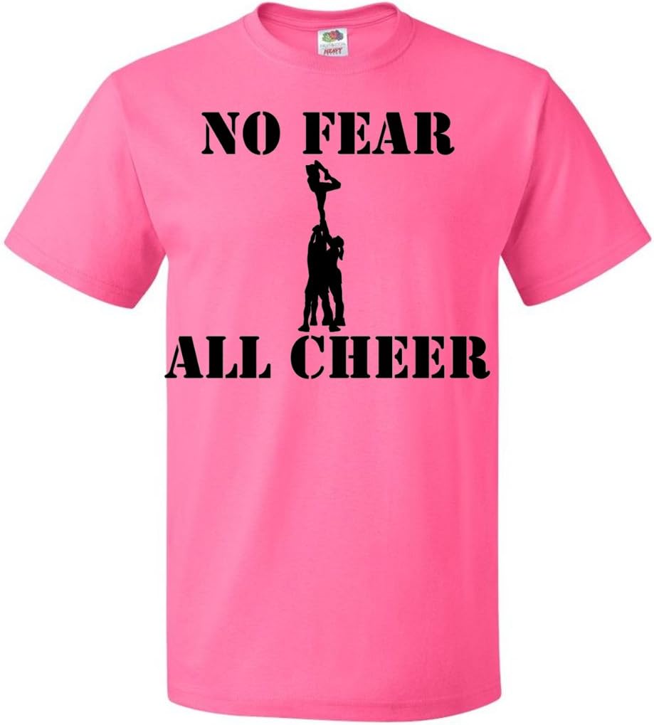 JANT girl Cheer T-Shirt - No Fear All Cheer Logo