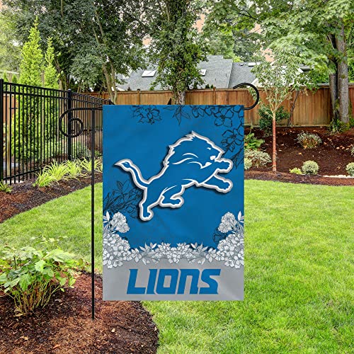 Image of Rico Industries NFL Standard /Primary 13 inch x 18 inch Double Sided Garden Flag - Great Gift for Men, Women, & Fans