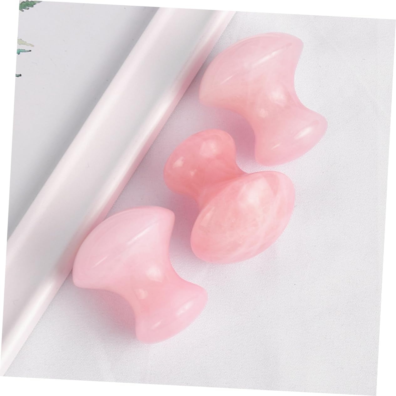 Healvian 3 Piezas De Piedra De Masaje Facial Herramienta Facial Para Masaje De Desguace De Rodillos Masajeadores Manuales De Cuero Cabelludo Herramientas De Masaje Facial De Jade