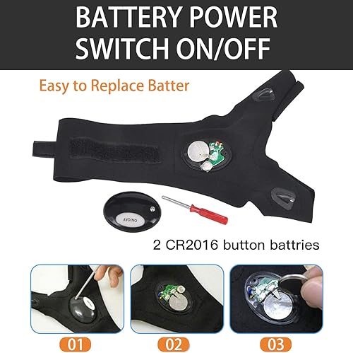 Miniatura 7 de LED Flashlight Gloves, Led Flashlight Gloves for Men, Gifts Father Day from Daughter and Son