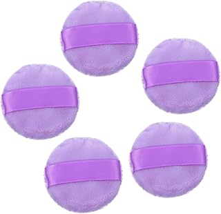 FRCOLOR 5Pcs Double-Sided Velour Powder Spong...