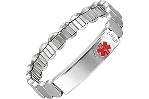 Medical Alert ID Bracelet for Kids with Type 1 Diabetes