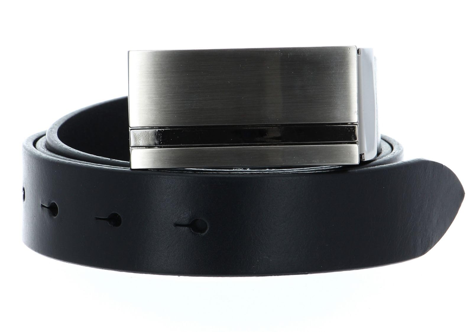 Ceinture SADDLER cuir Thisted W105 noir du bureau aux sorties